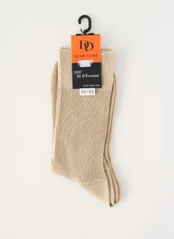 Chaussettes Dore Dore Marron