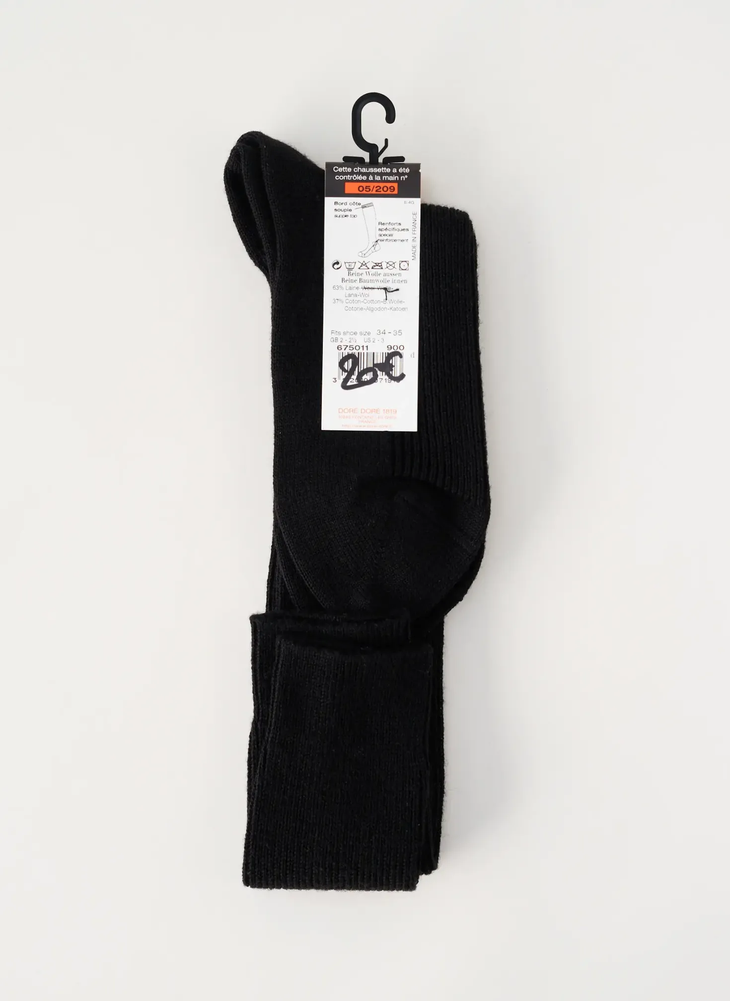 Chaussettes Dore Dore Noir