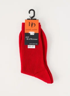 Chaussettes Dore Dore Rouge