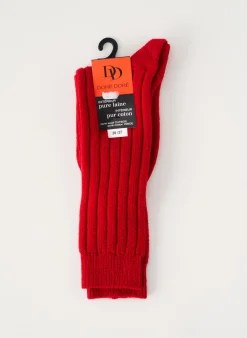 Chaussettes Dore Dore Rouge