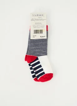 Chaussettes Elle Est Ou La Mer Gris