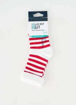 Chaussettes Elle Est Ou La Mer Rouge