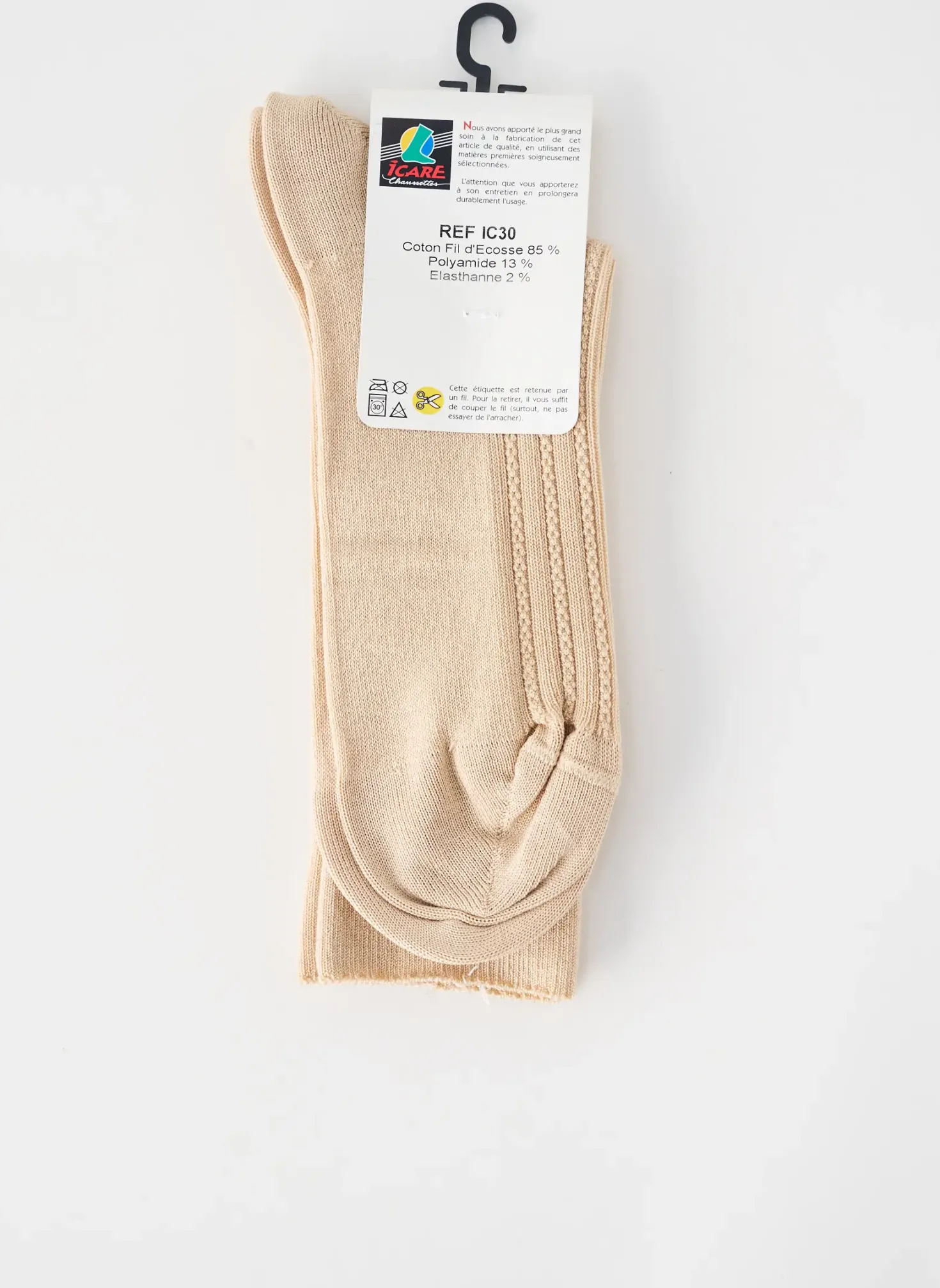 Chaussettes Icare Beige