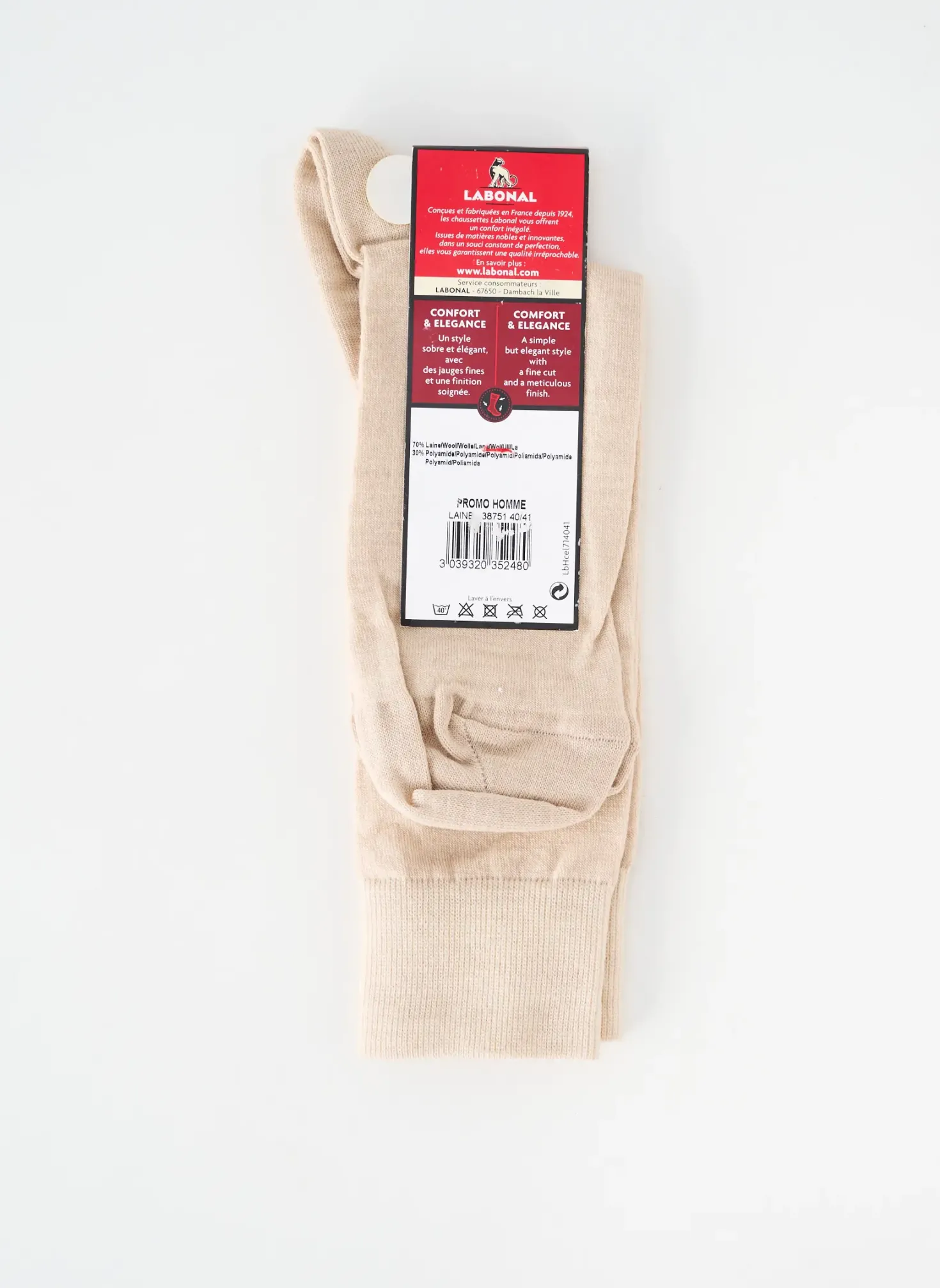 Chaussettes Labonal Beige