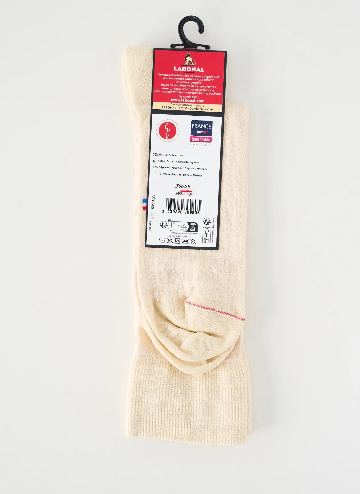Chaussettes Labonal Beige