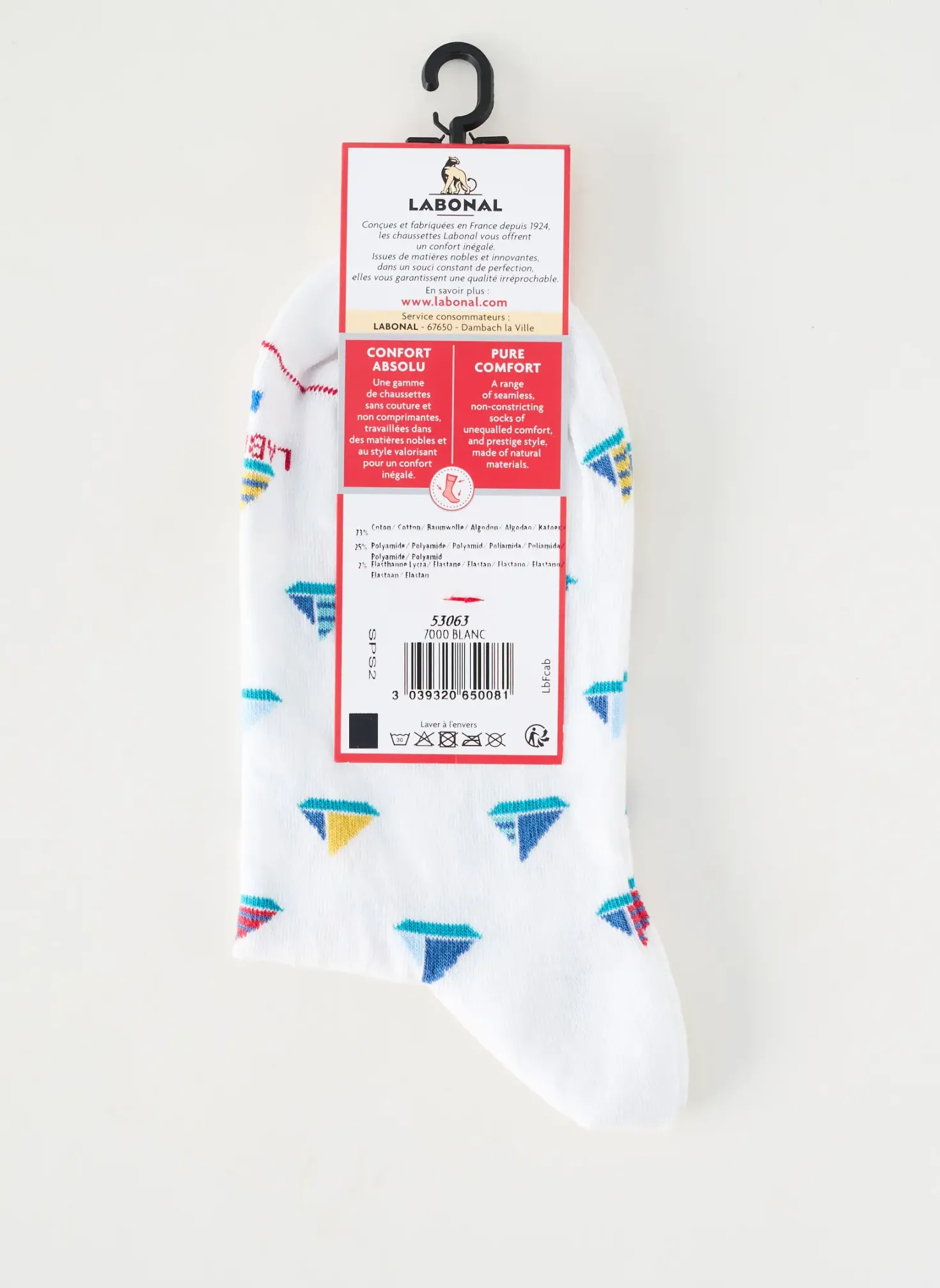 Chaussettes Labonal Blanc