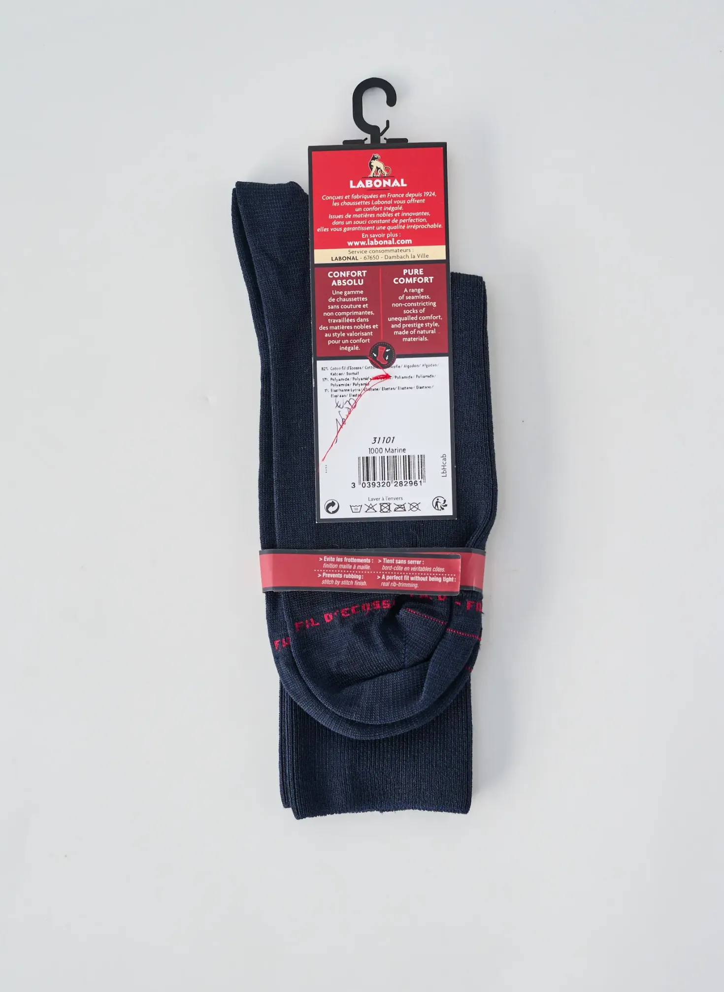 Chaussettes Labonal Bleu