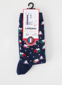 Chaussettes Labonal Bleu