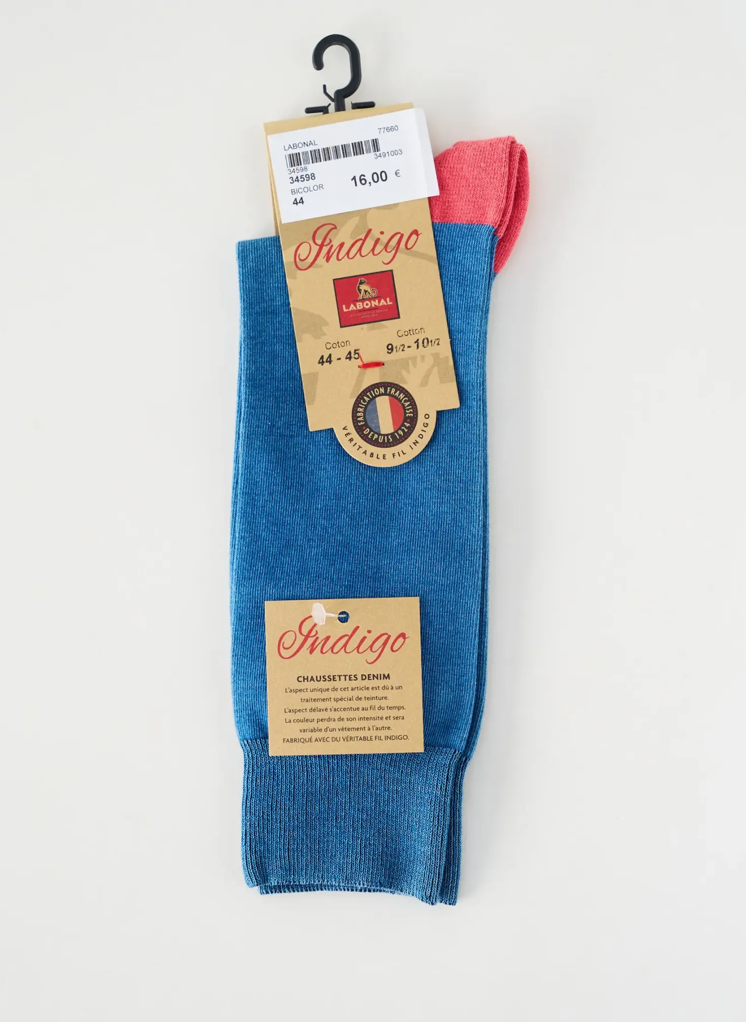Chaussettes Labonal Bleu
