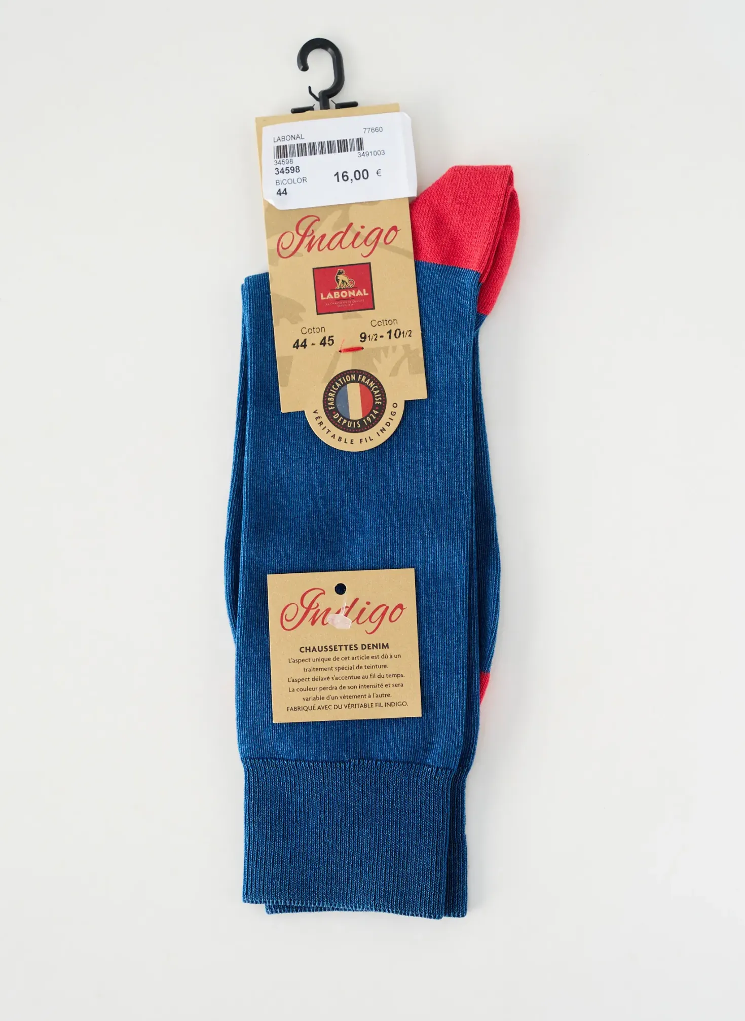 Chaussettes Labonal Bleu
