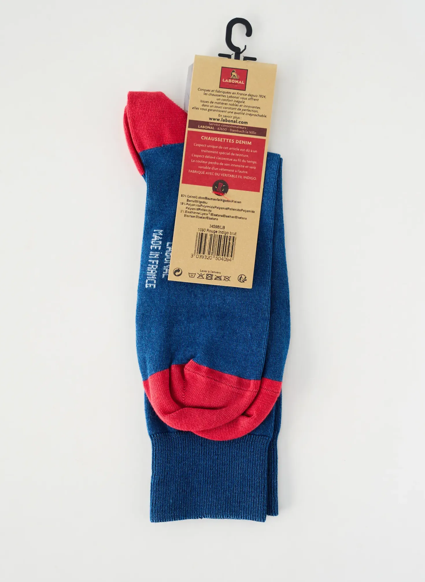 Chaussettes Labonal Bleu