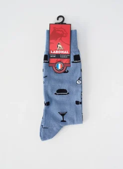 Chaussettes Labonal Bleu
