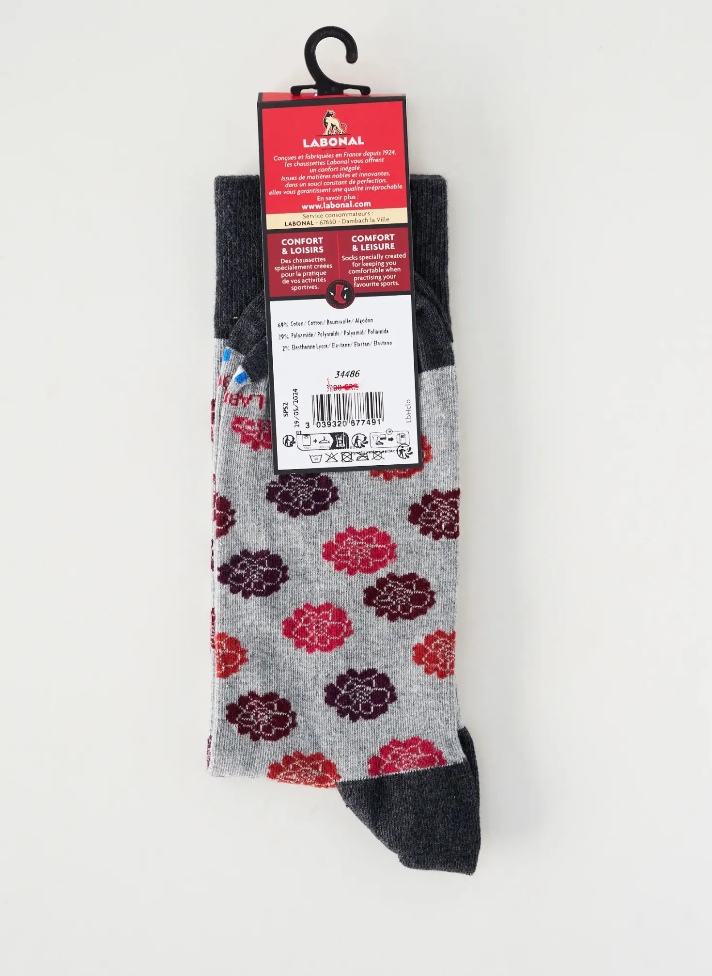 Chaussettes Labonal Gris