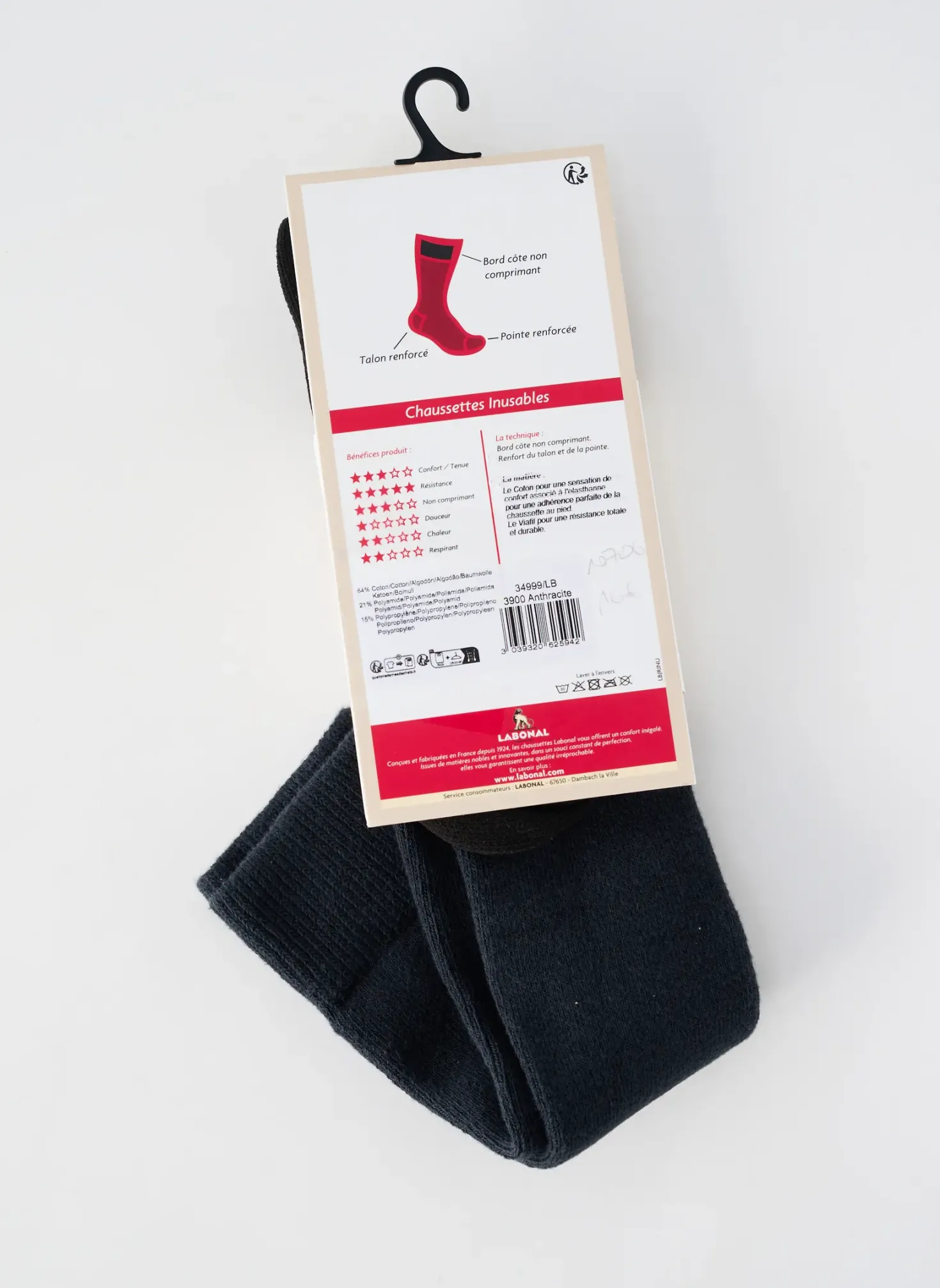 Chaussettes Labonal Gris