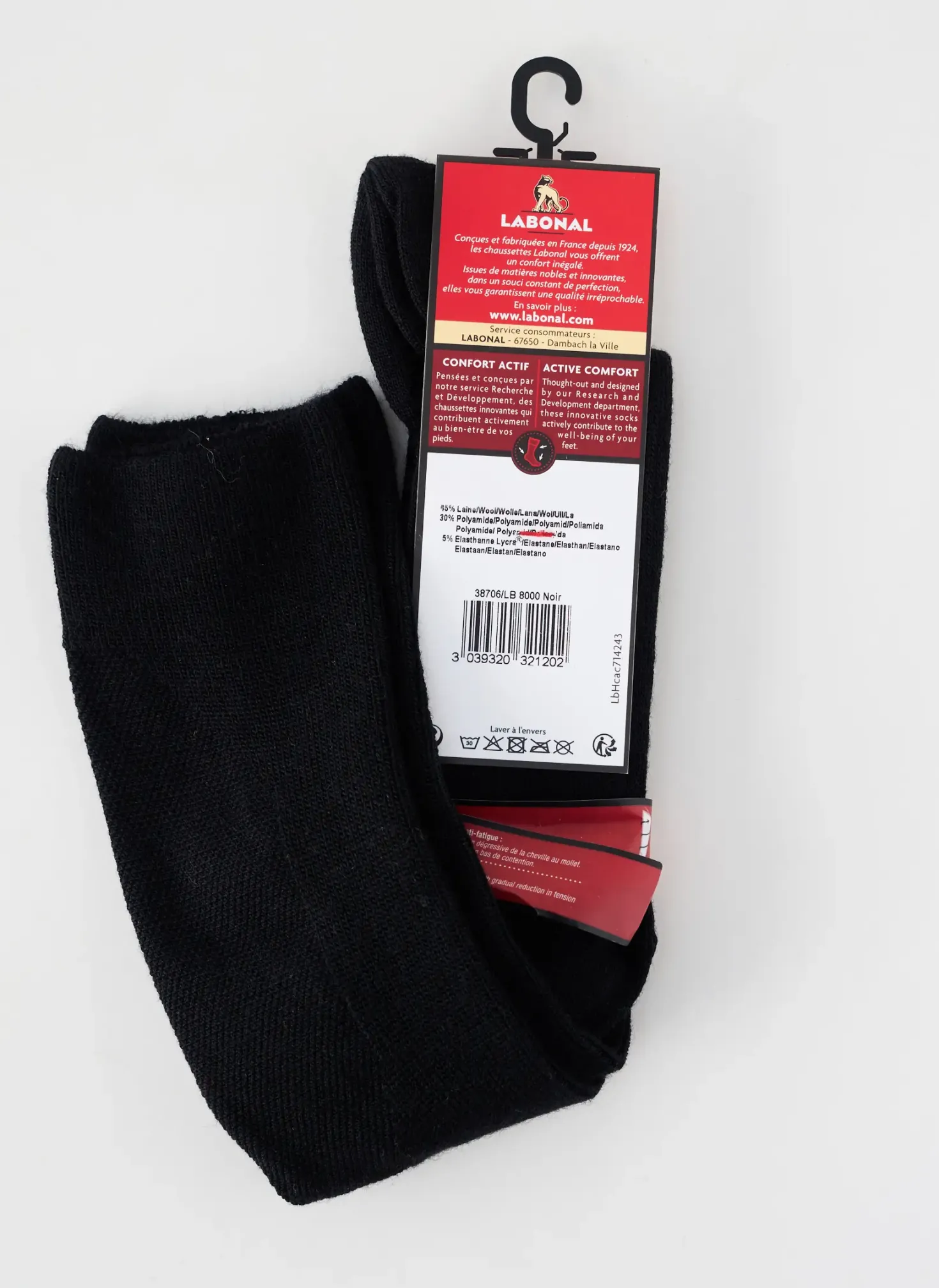 Chaussettes Labonal Noir