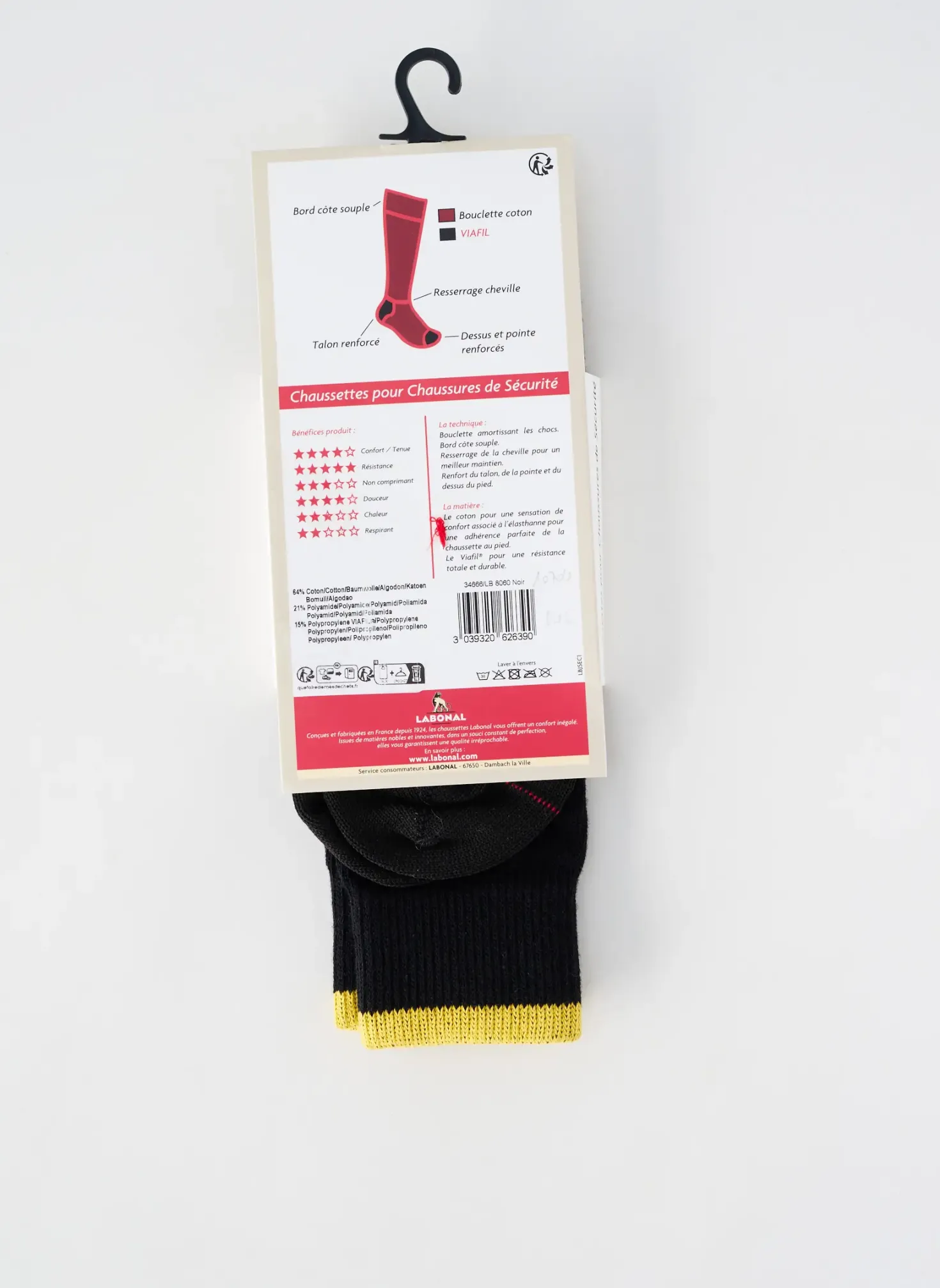 Chaussettes Labonal Noir
