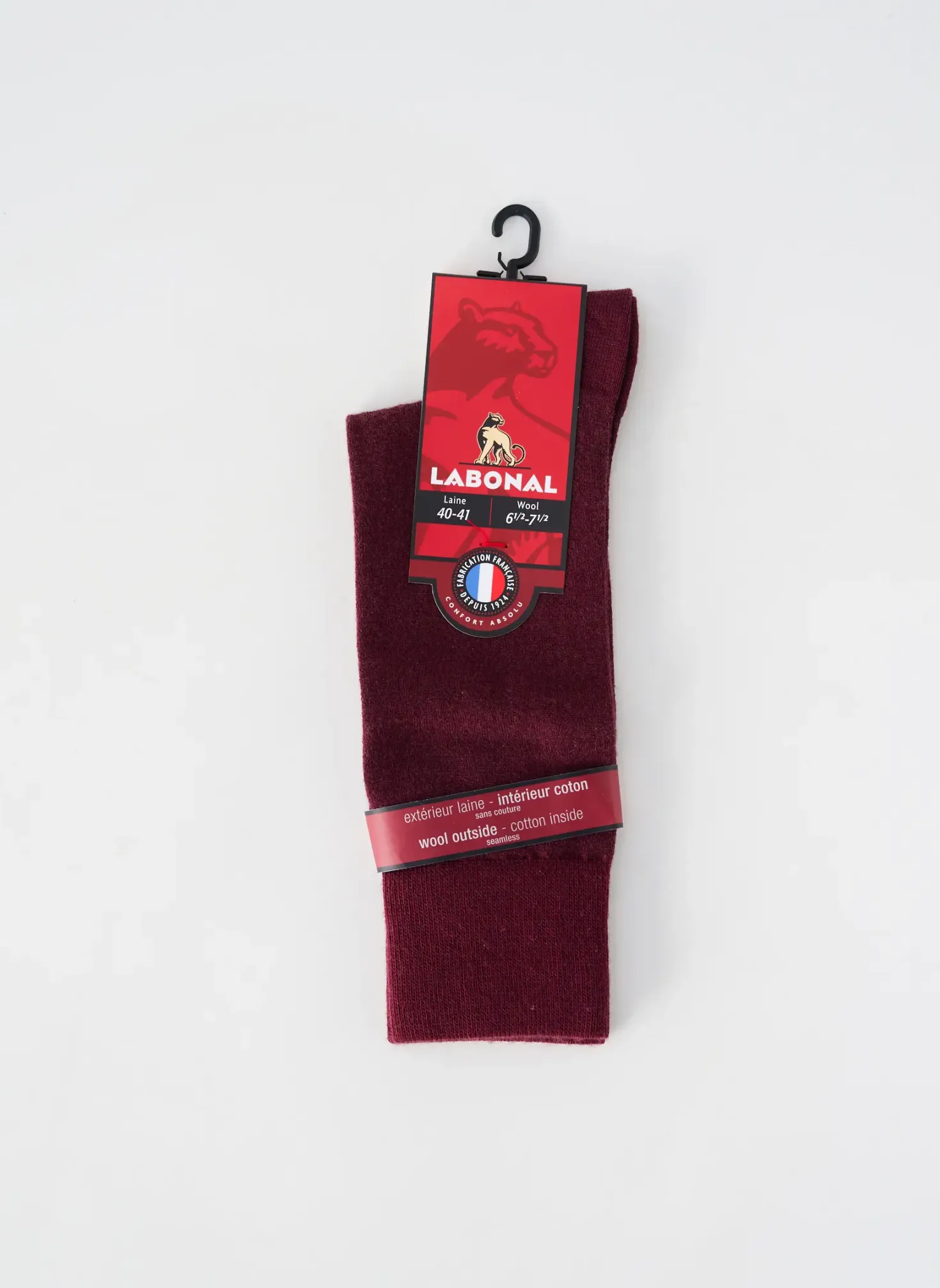 Chaussettes Labonal Rouge