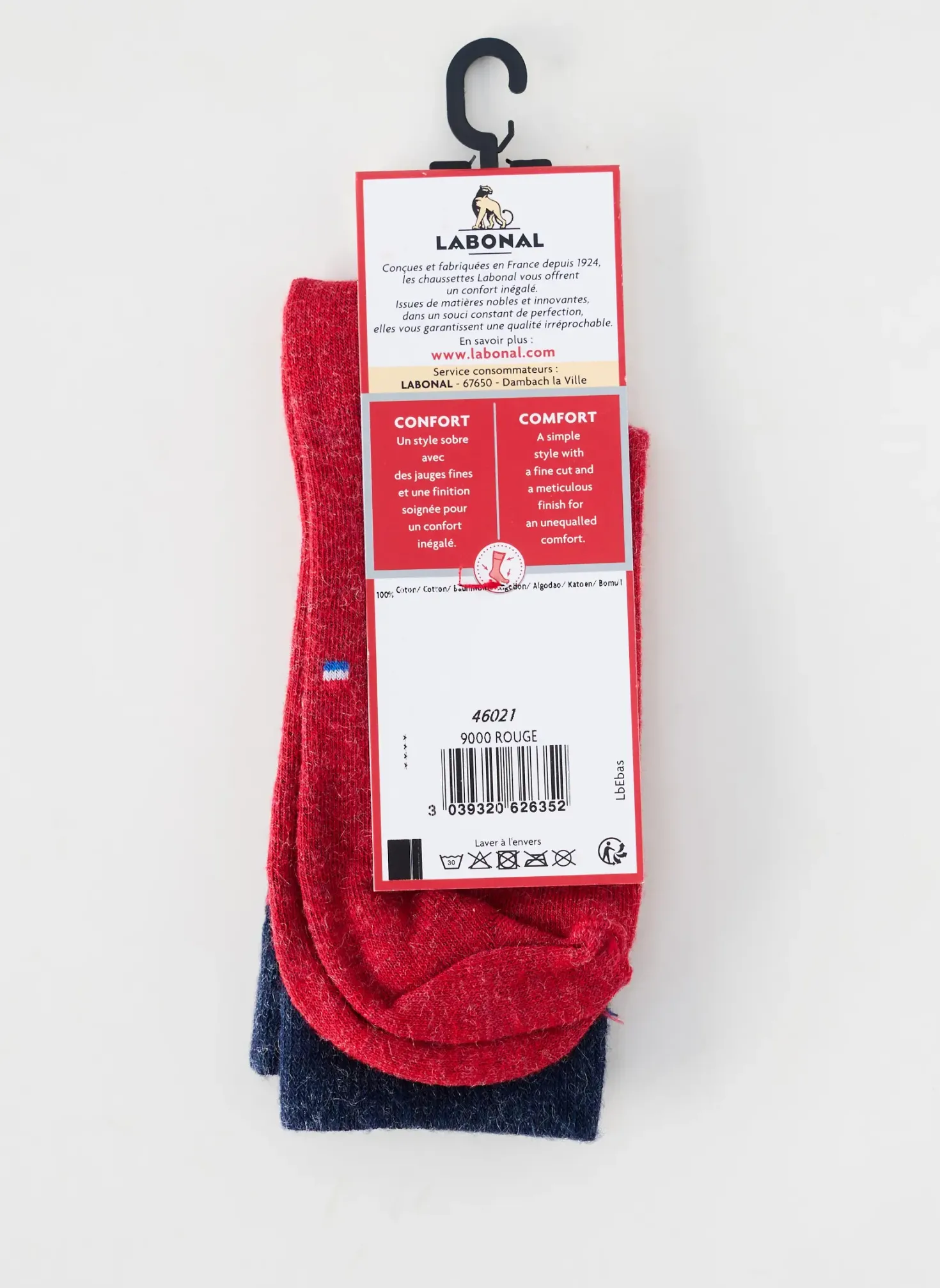 Chaussettes Labonal Rouge