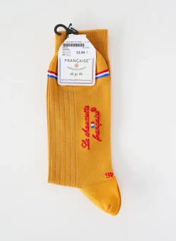 Chaussettes La Chaussette Française Jaune