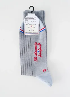 Chaussettes La Chaussette Française Gris