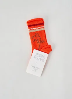 Chaussettes Lapin Bleu Orange