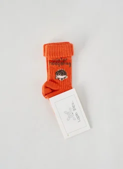 Chaussettes Lapin Bleu Orange
