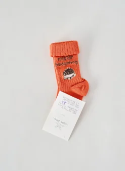 Chaussettes Lapin Bleu Orange