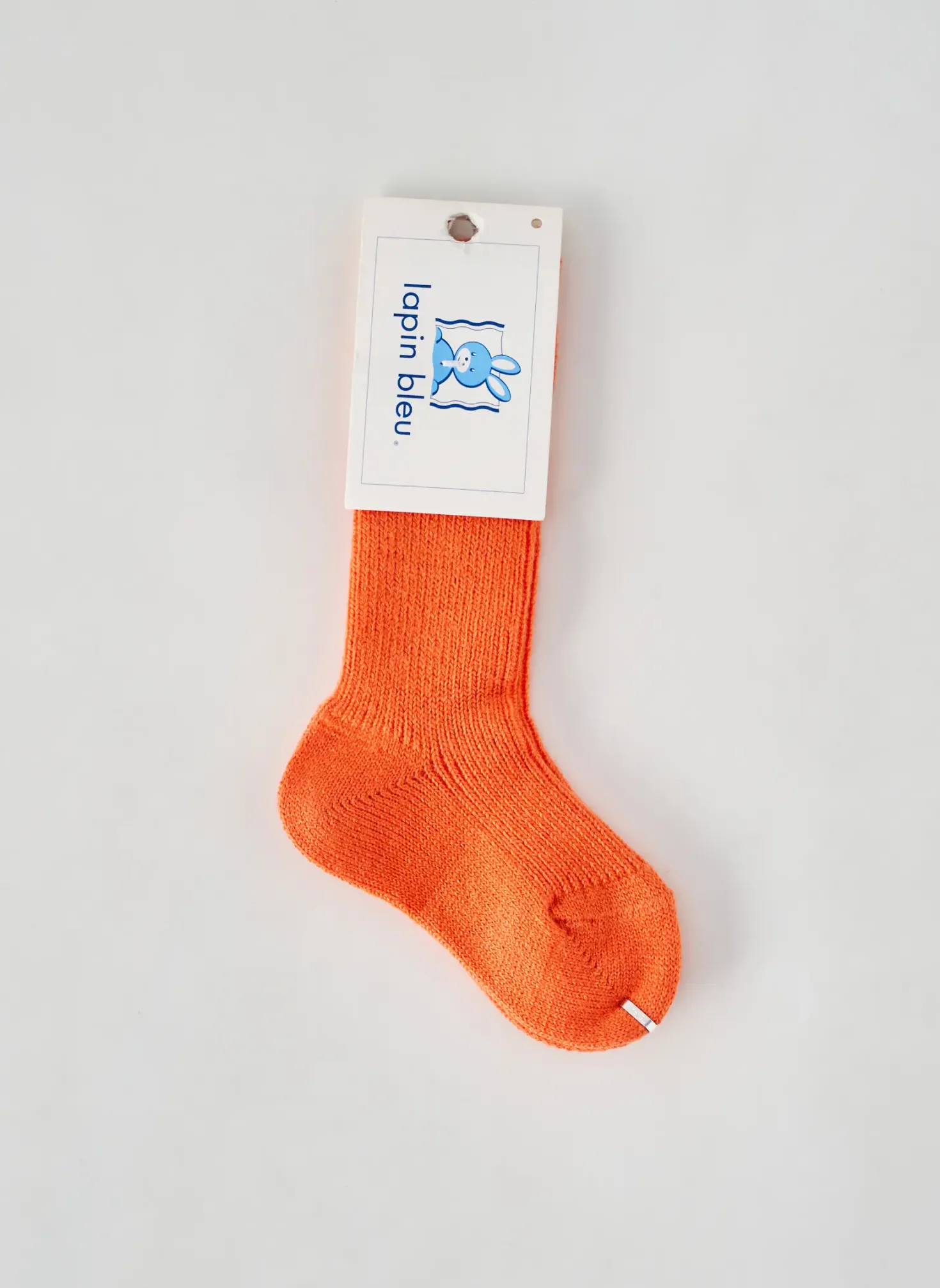 Chaussettes Lapin Bleu Orange