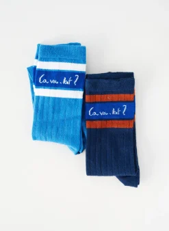 Chaussettes Le Fabuleux Marcel De Bruxelles Bleu