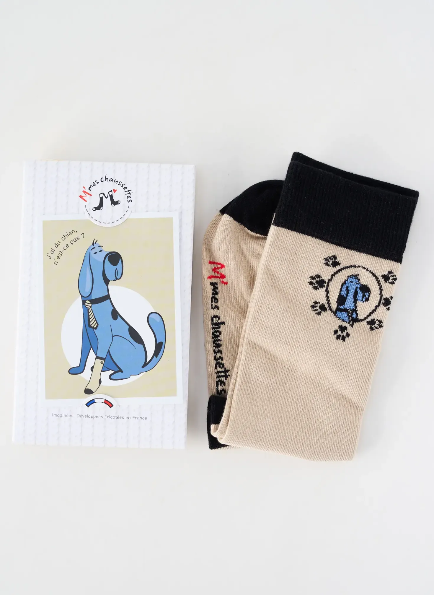 Chaussettes M'mes Chaussettes Beige