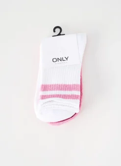 Chaussettes Only Rose