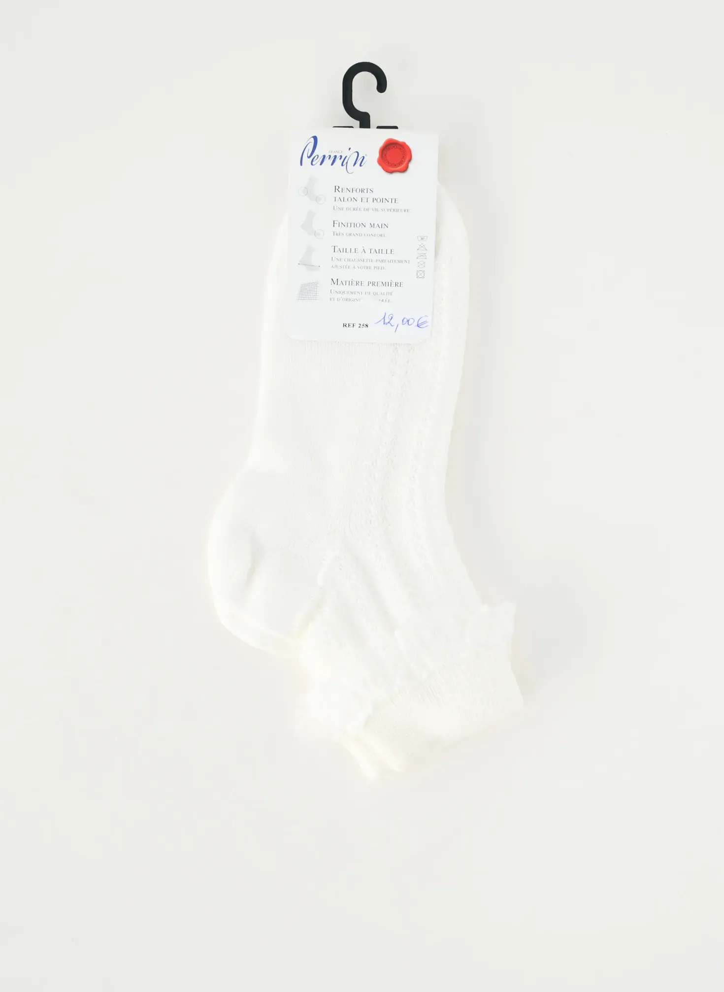 Chaussettes Perrin Blanc