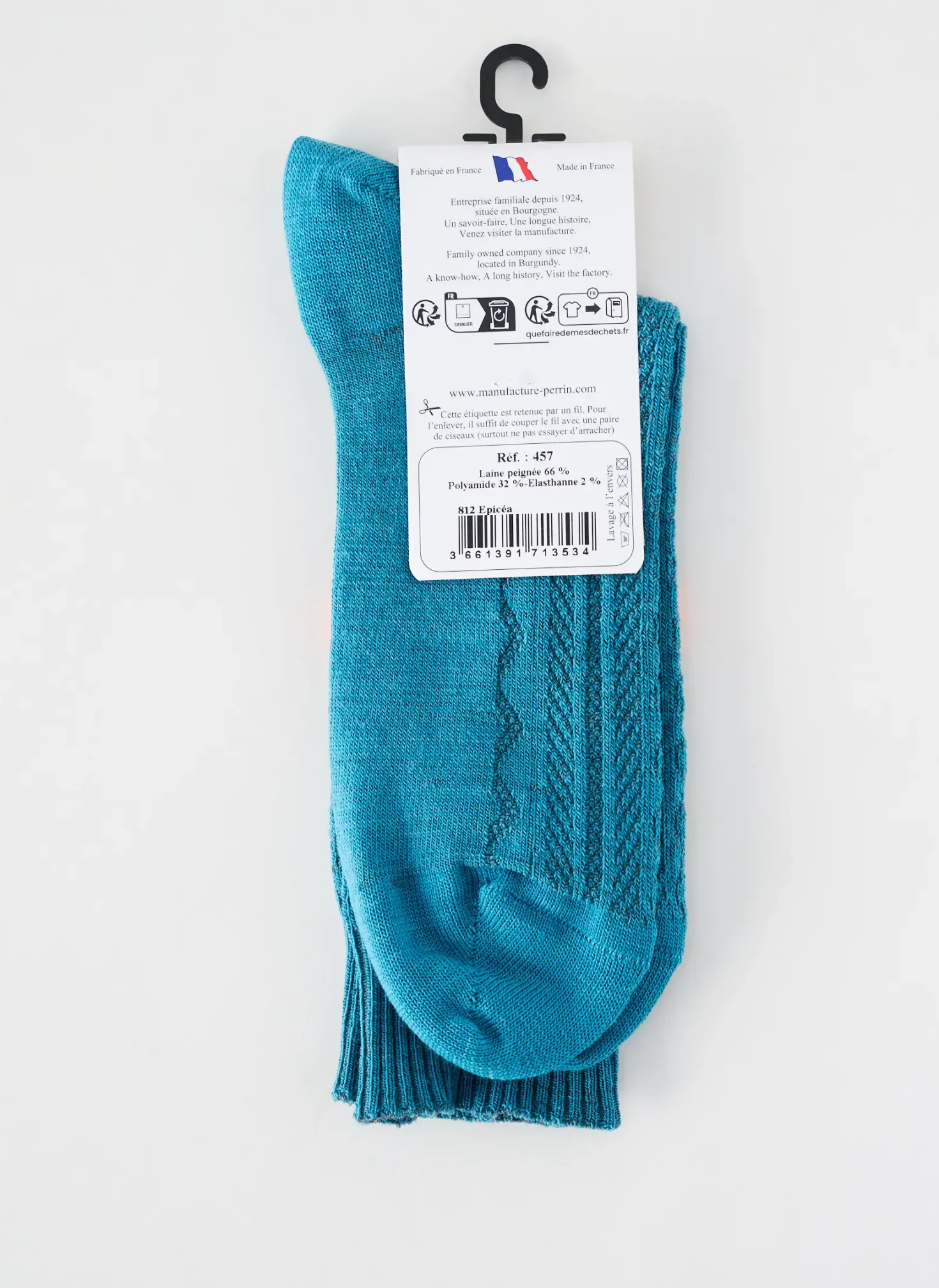 Chaussettes Perrin Bleu