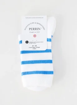 Chaussettes Perrin Bleu