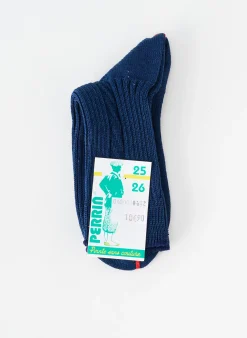 Chaussettes Perrin Bleu