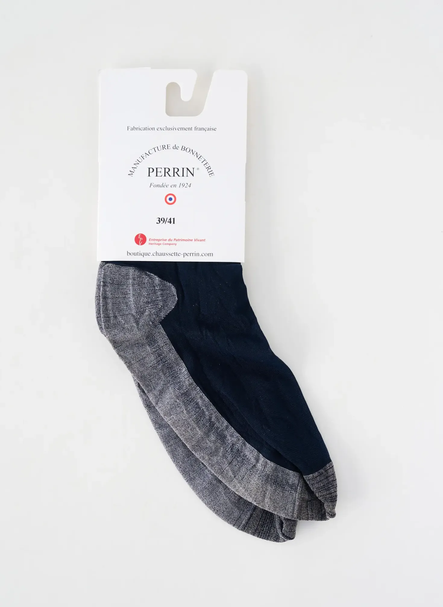 Chaussettes Perrin Bleu