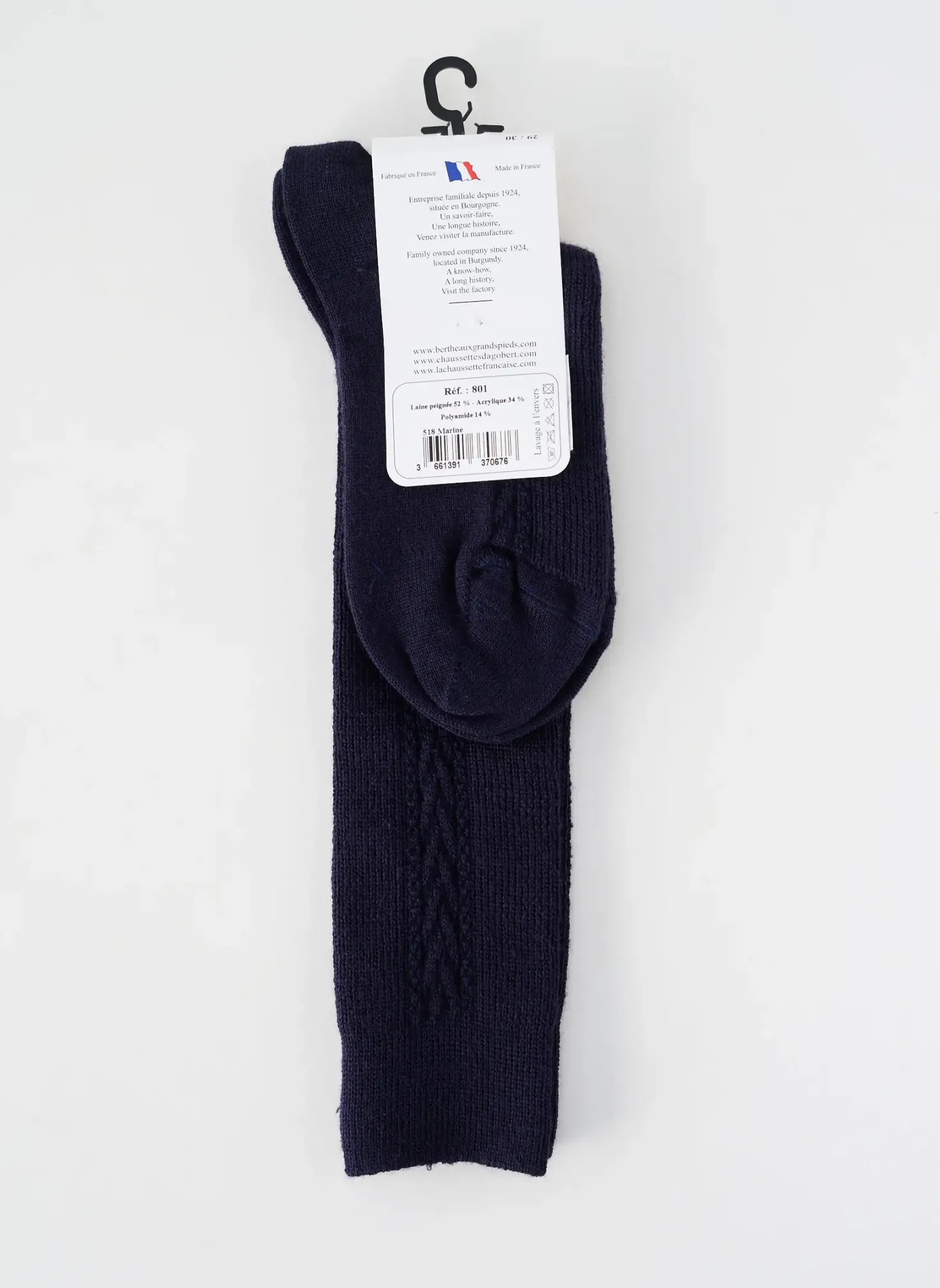 Chaussettes Perrin Bleu