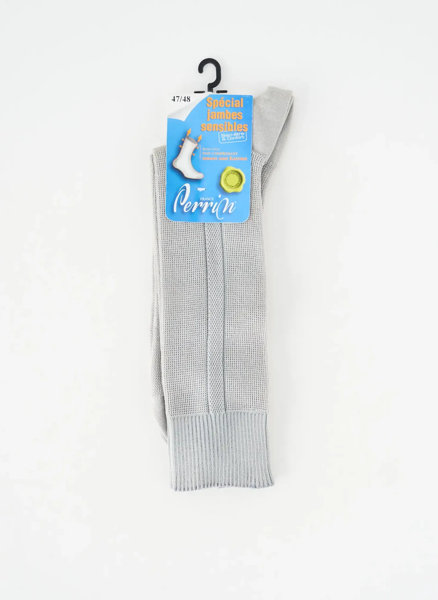 Chaussettes Perrin Gris Clair