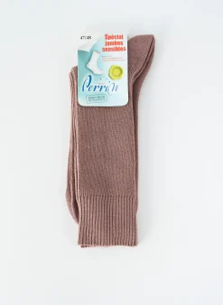 Chaussettes Perrin Marron