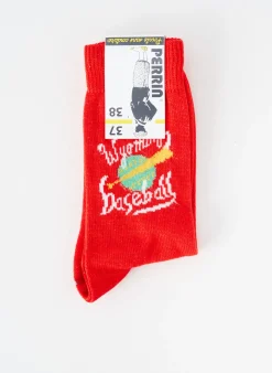 Chaussettes Perrin Rouge