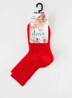 Chaussettes Perrin Rouge