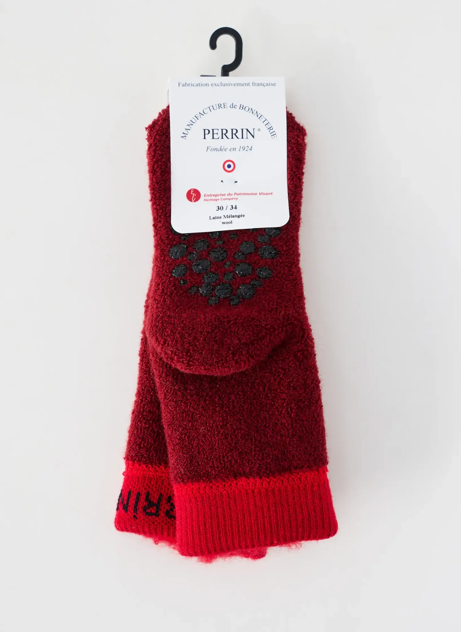 Chaussettes Perrin Rouge