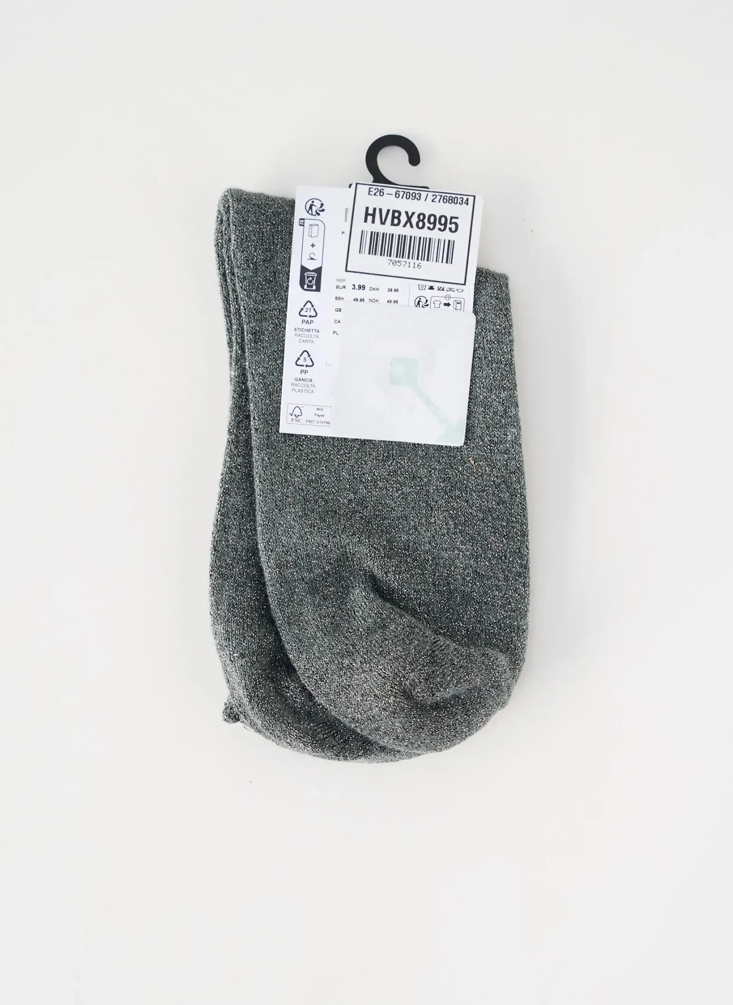 Chaussettes Pieces Vert