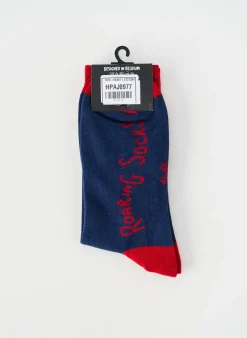 Chaussettes Roaring Socks Bleu
