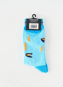Chaussettes Roaring Socks Bleu