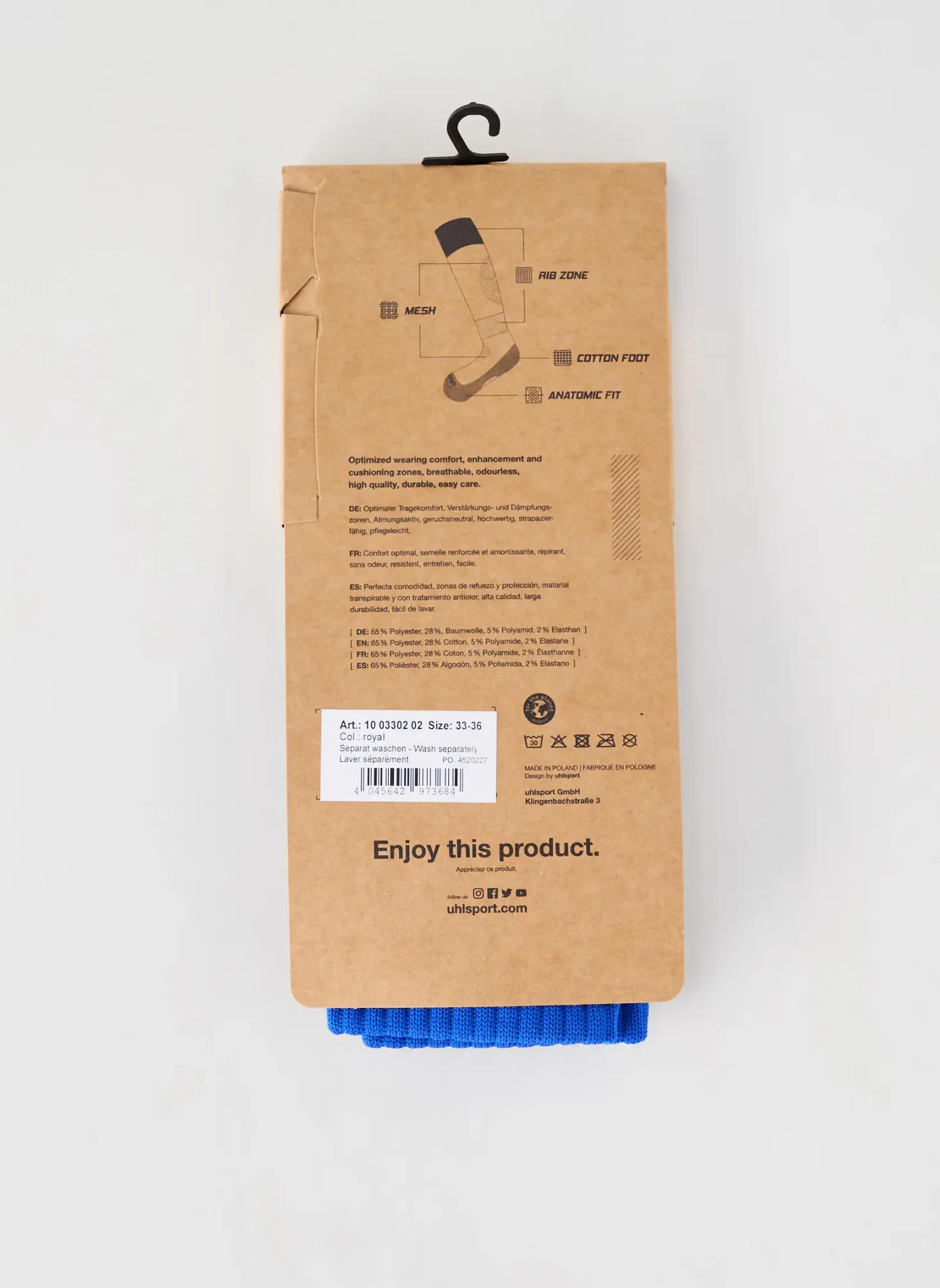 Chaussettes Uhlsport Bleu