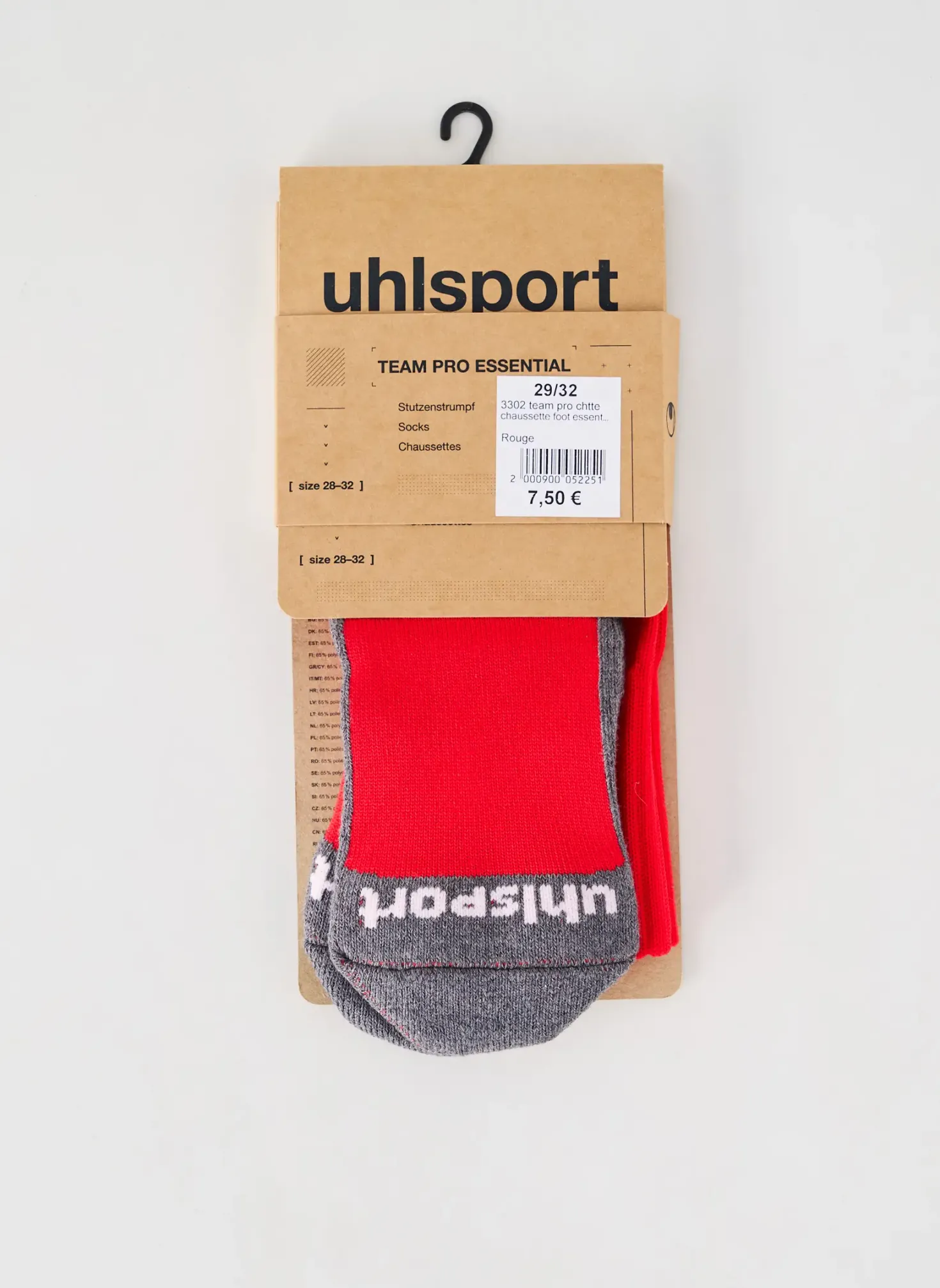 Chaussettes Uhlsport Rouge