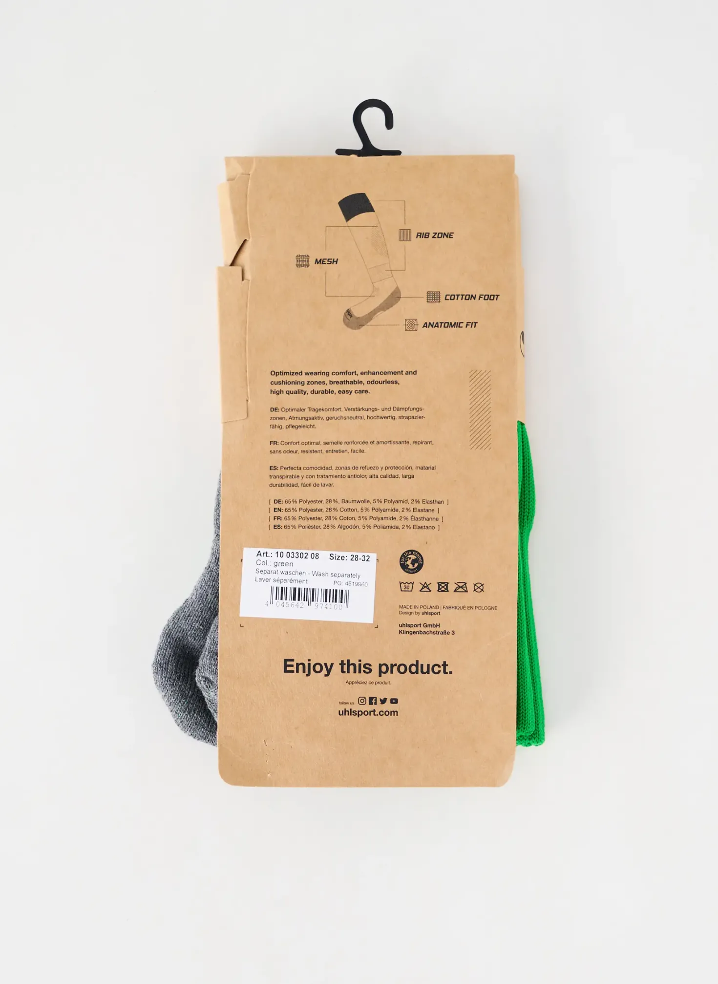 Chaussettes Uhlsport Vert