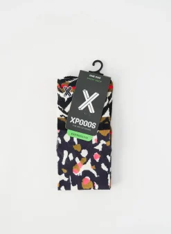 Chaussettes Xpooos Bleu