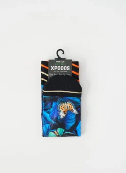 Chaussettes Xpooos Bleu